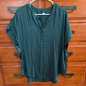 Old Navy Teal Blouse for Women